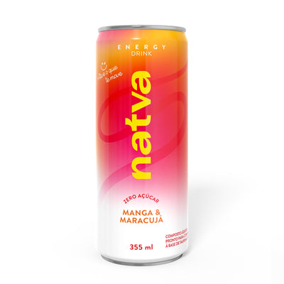 Energy Drink sabor Manga e Maracujá com 6 unidades