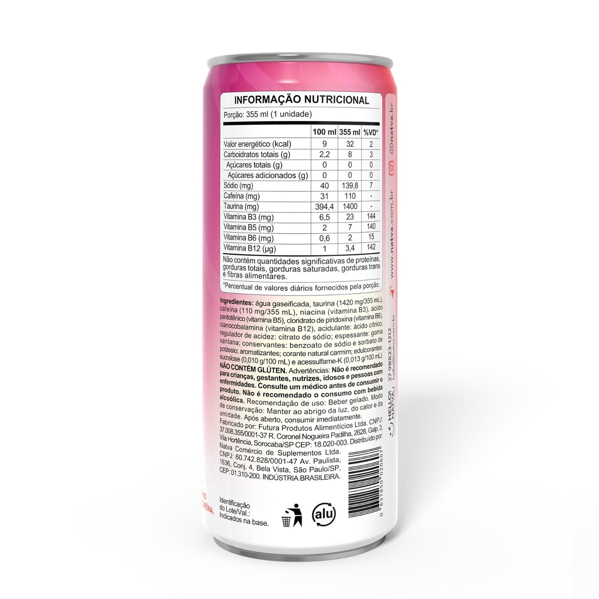 Energy Drink - Amora & Melancia (6 unidades)