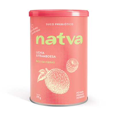 Suco Prebiótico sabor Lichia e Framboesa