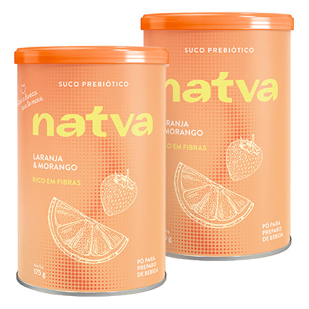 Suco Prebiótico - Laranja e Morango