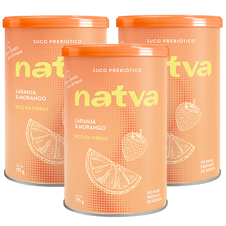 Suco Prebiótico - Laranja e Morango