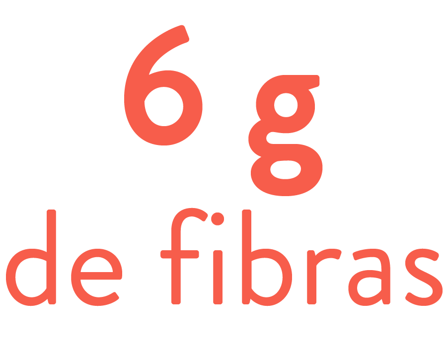 6 g de fibras