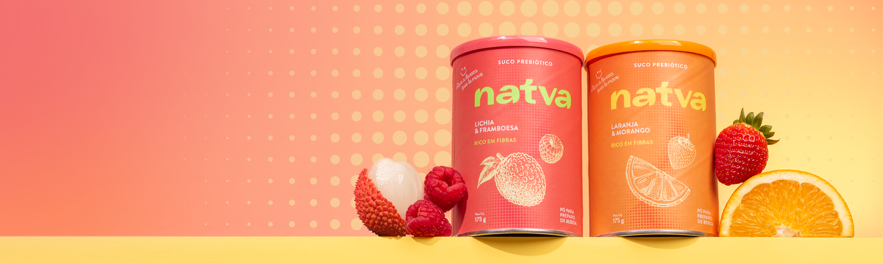 Lançamento Suco Prebiótico Natva